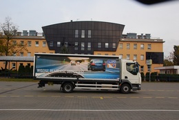 Zdjęcie pojazdu egzaminacyjnego - samochód ciężarowy DAF LF220FA